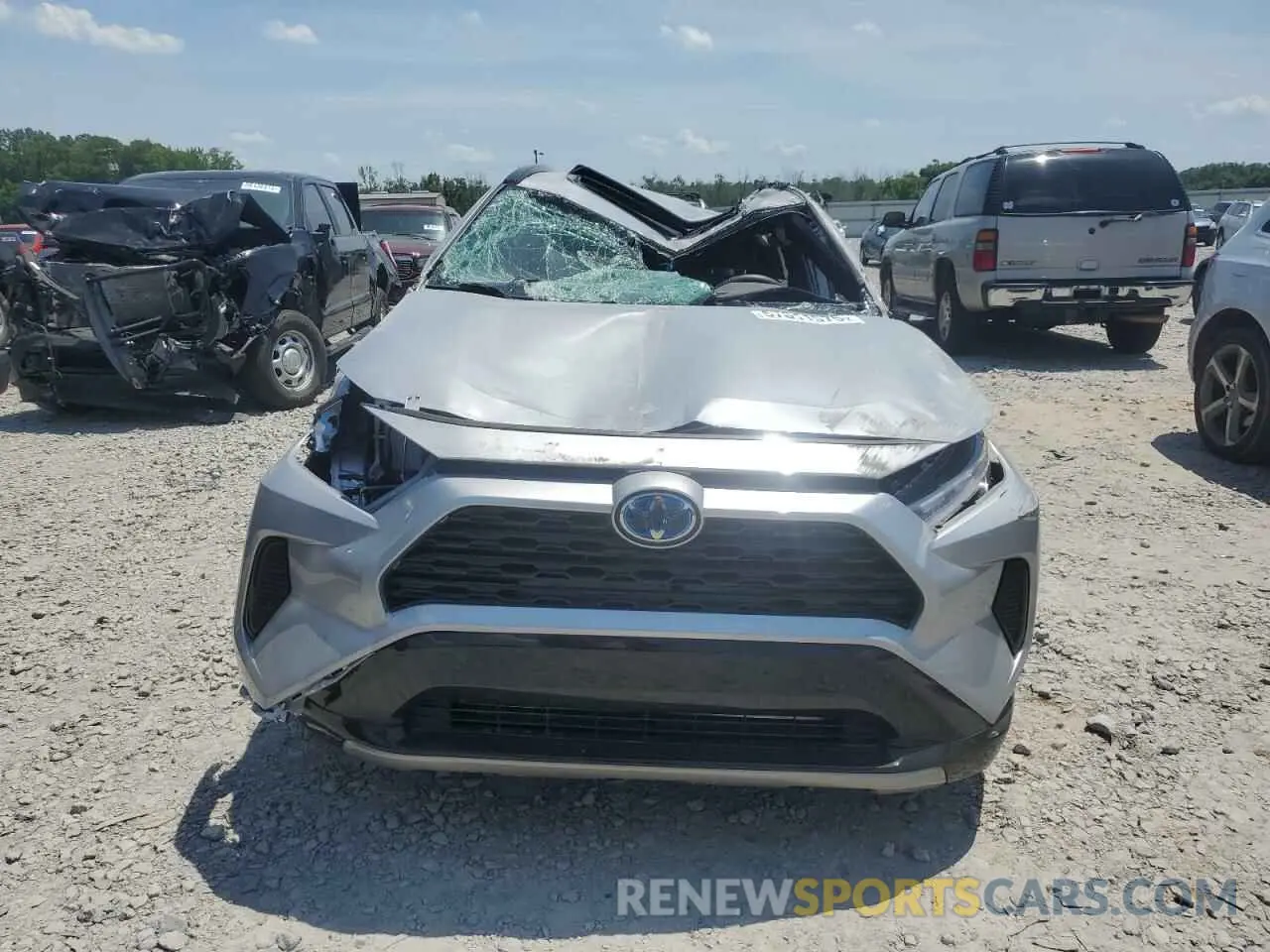 5 Photograph of a damaged car 4T3T6RFV6PU106588 TOYOTA RAV4 2023