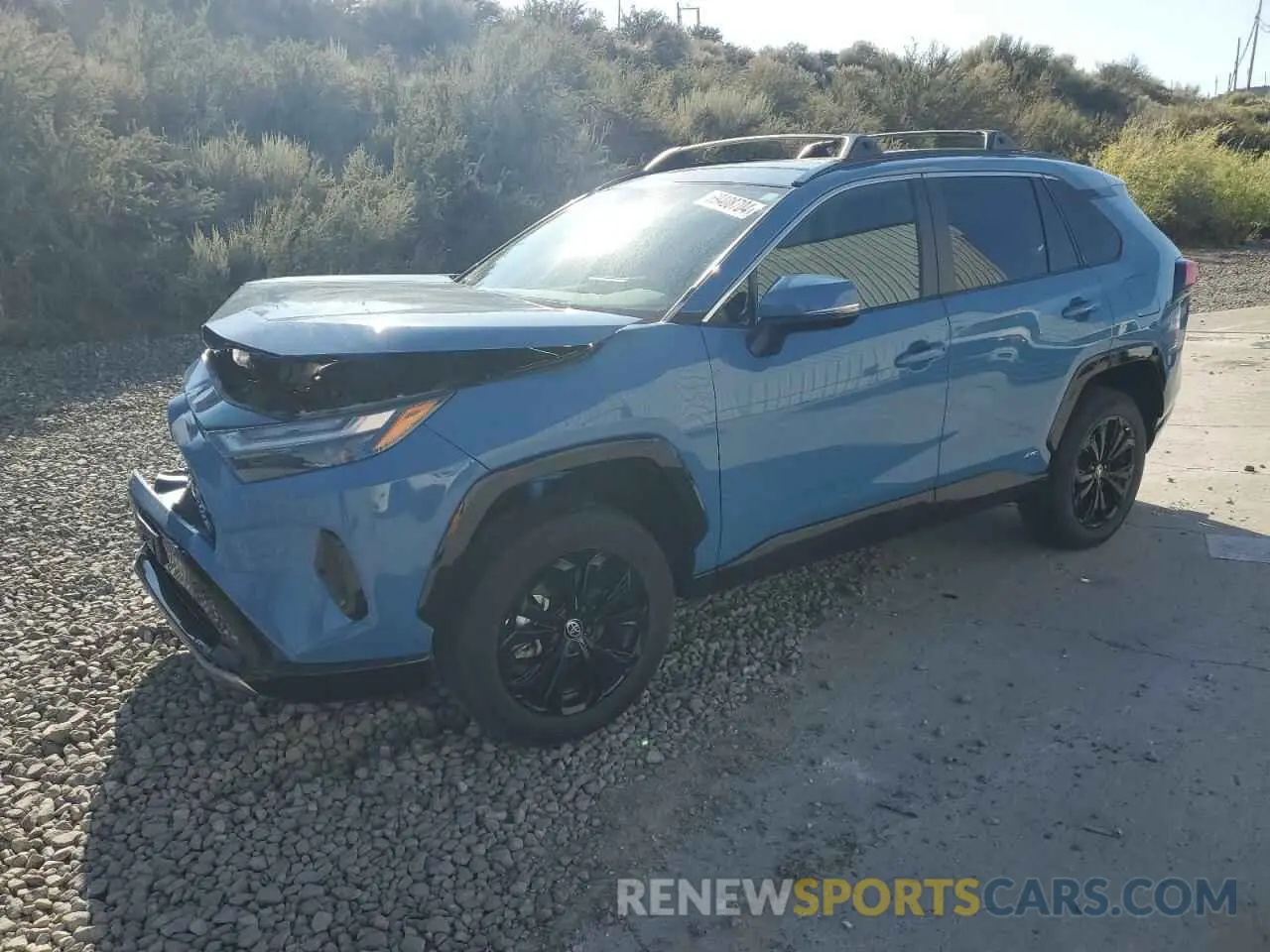 1 Photograph of a damaged car 4T3T6RFV6PU117333 TOYOTA RAV4 2023