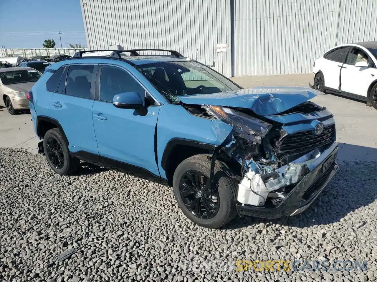 4 Photograph of a damaged car 4T3T6RFV6PU117333 TOYOTA RAV4 2023