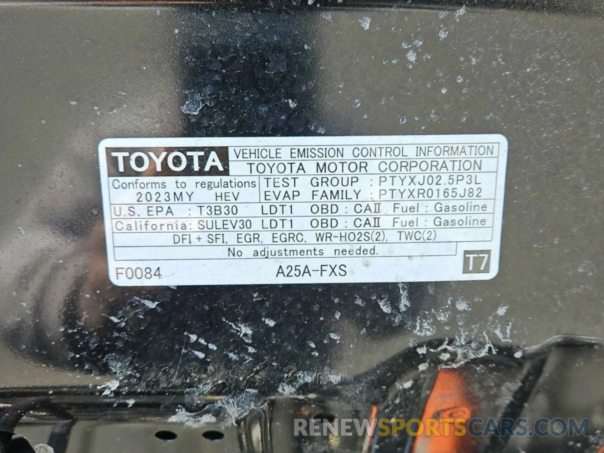 4 Photograph of a damaged car 4T3T6RFVXPU133602 TOYOTA RAV4 2023