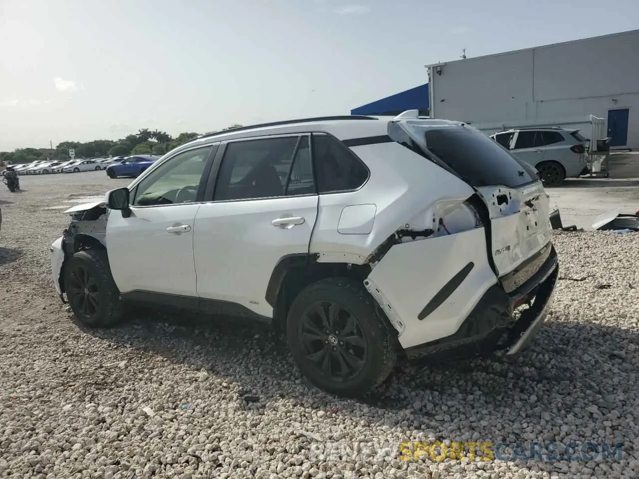 2 Photograph of a damaged car JTM16RFV3PD104298 TOYOTA RAV4 2023