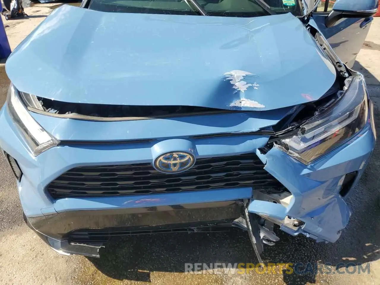11 Photograph of a damaged car JTM16RFV3PJ025313 TOYOTA RAV4 2023