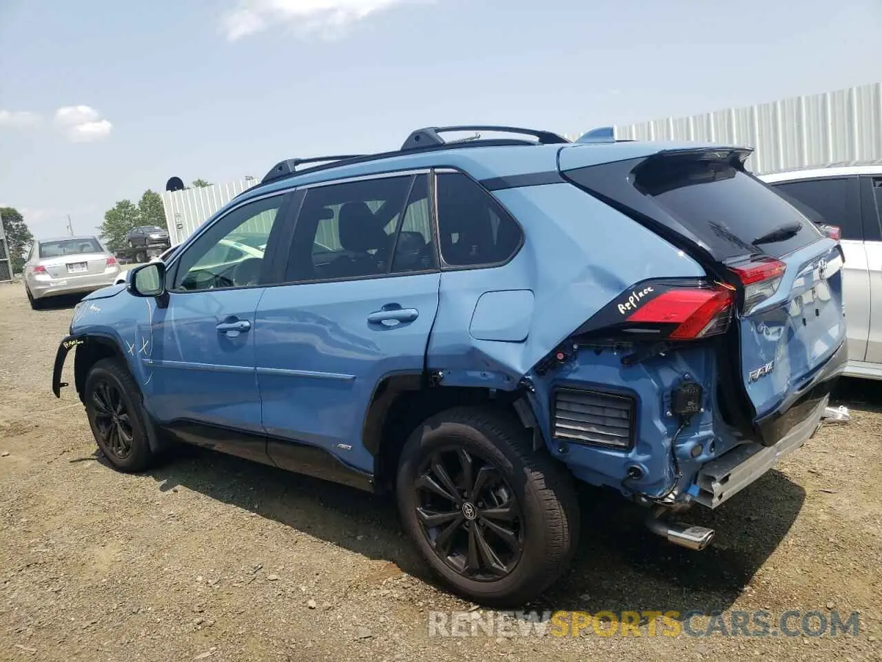 2 Photograph of a damaged car JTM16RFV5PD088590 TOYOTA RAV4 2023