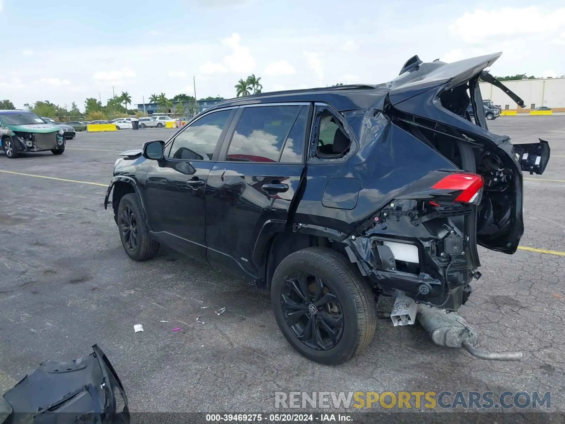 3 Photograph of a damaged car JTM16RFV8PD087174 TOYOTA RAV4 2023