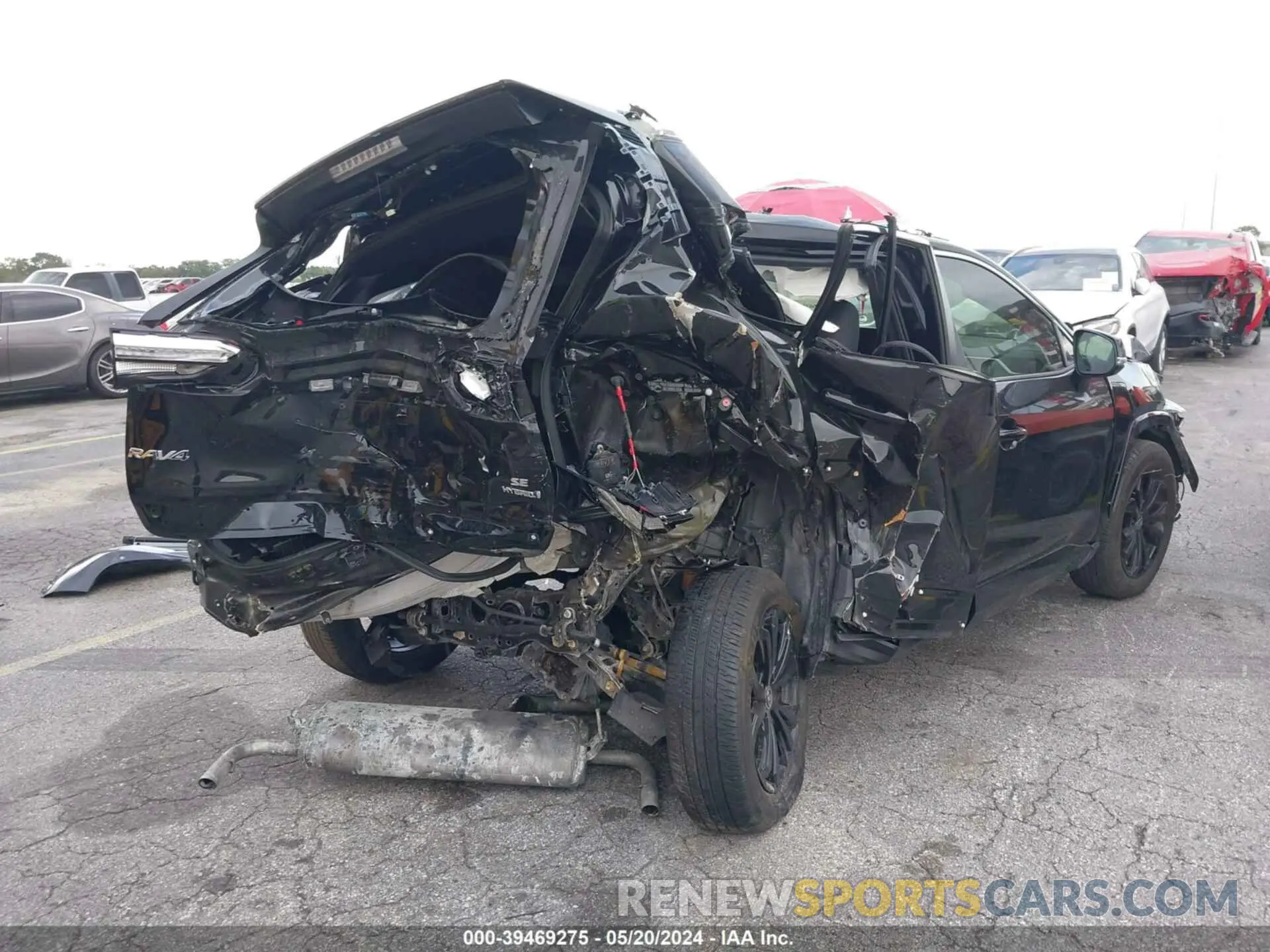6 Photograph of a damaged car JTM16RFV8PD087174 TOYOTA RAV4 2023