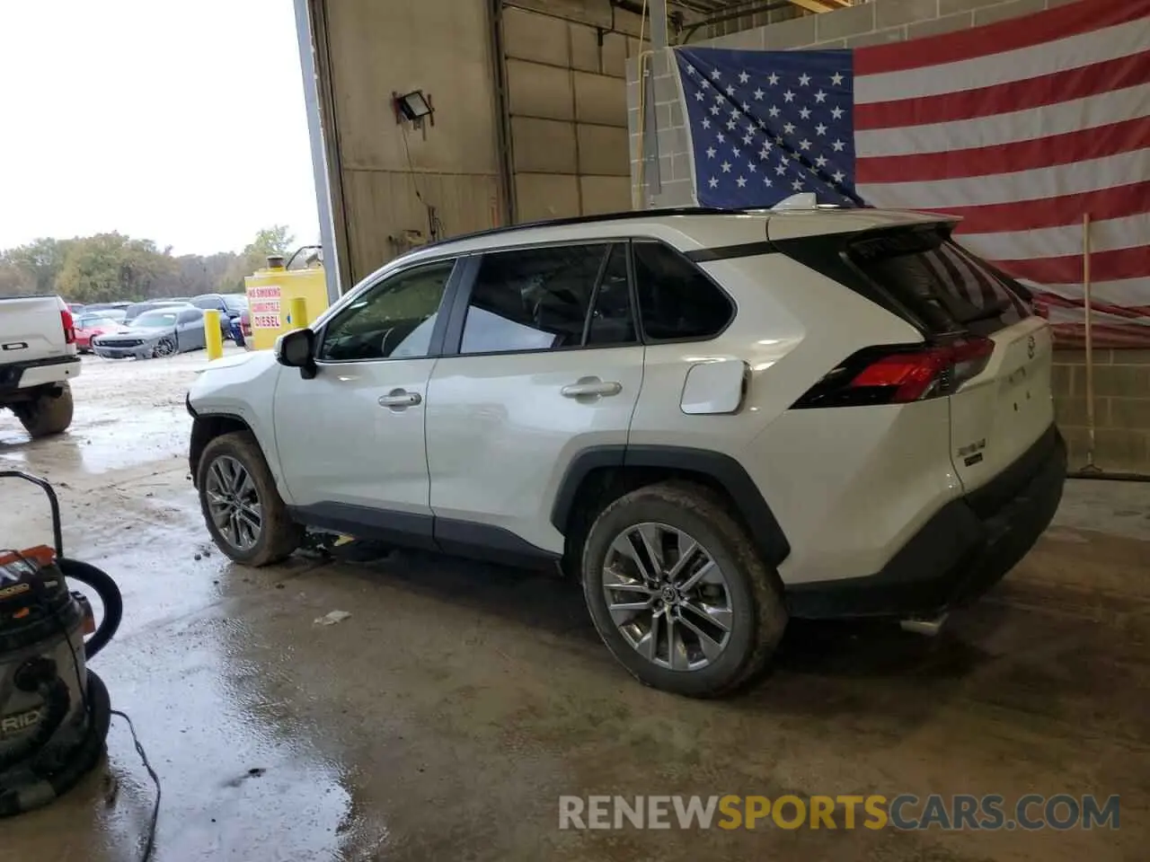2 Photograph of a damaged car JTMA1RFV3PD093611 TOYOTA RAV4 2023