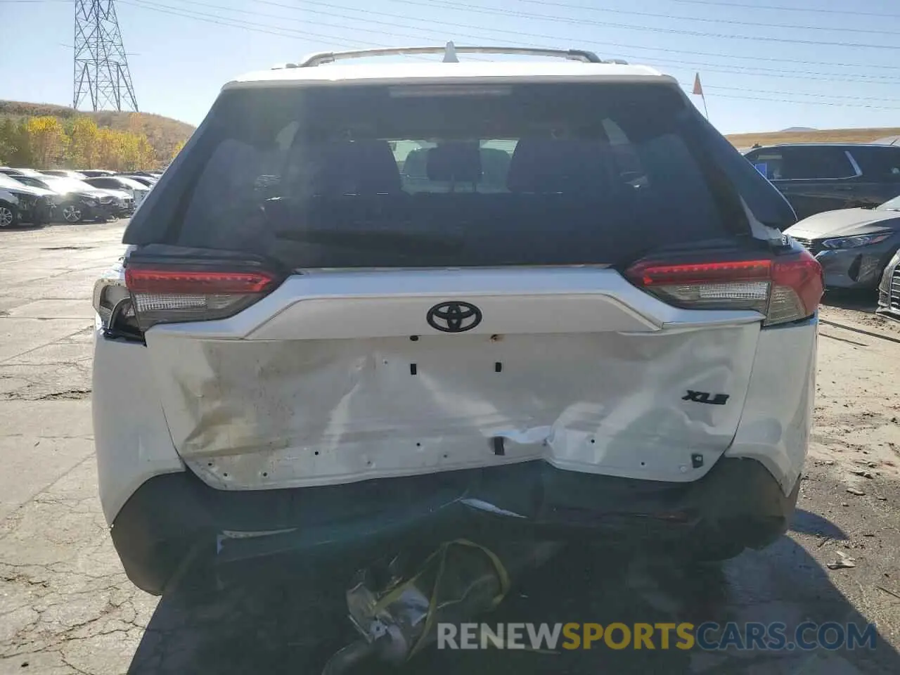 6 Photograph of a damaged car JTMA1RFV8PD092809 TOYOTA RAV4 2023