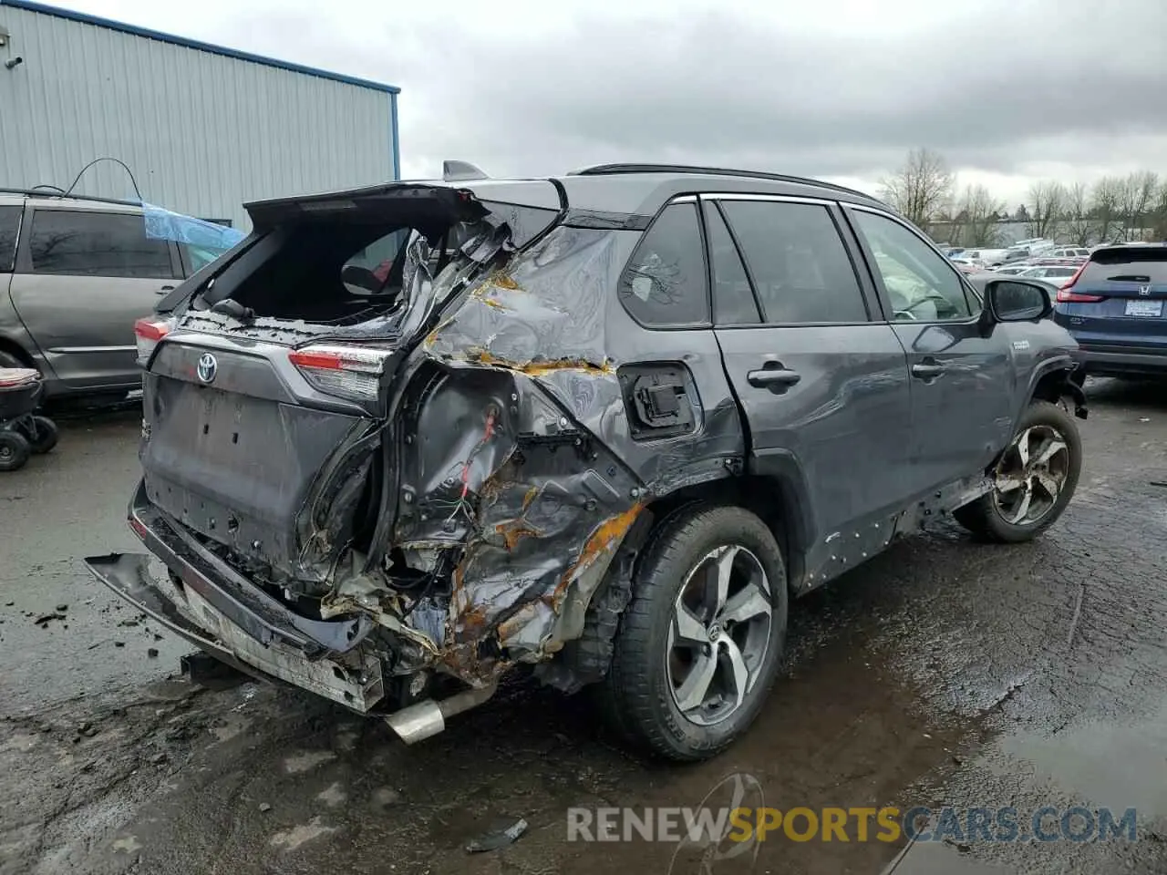 3 Photograph of a damaged car JTMAB3FV1PD125174 TOYOTA RAV4 2023