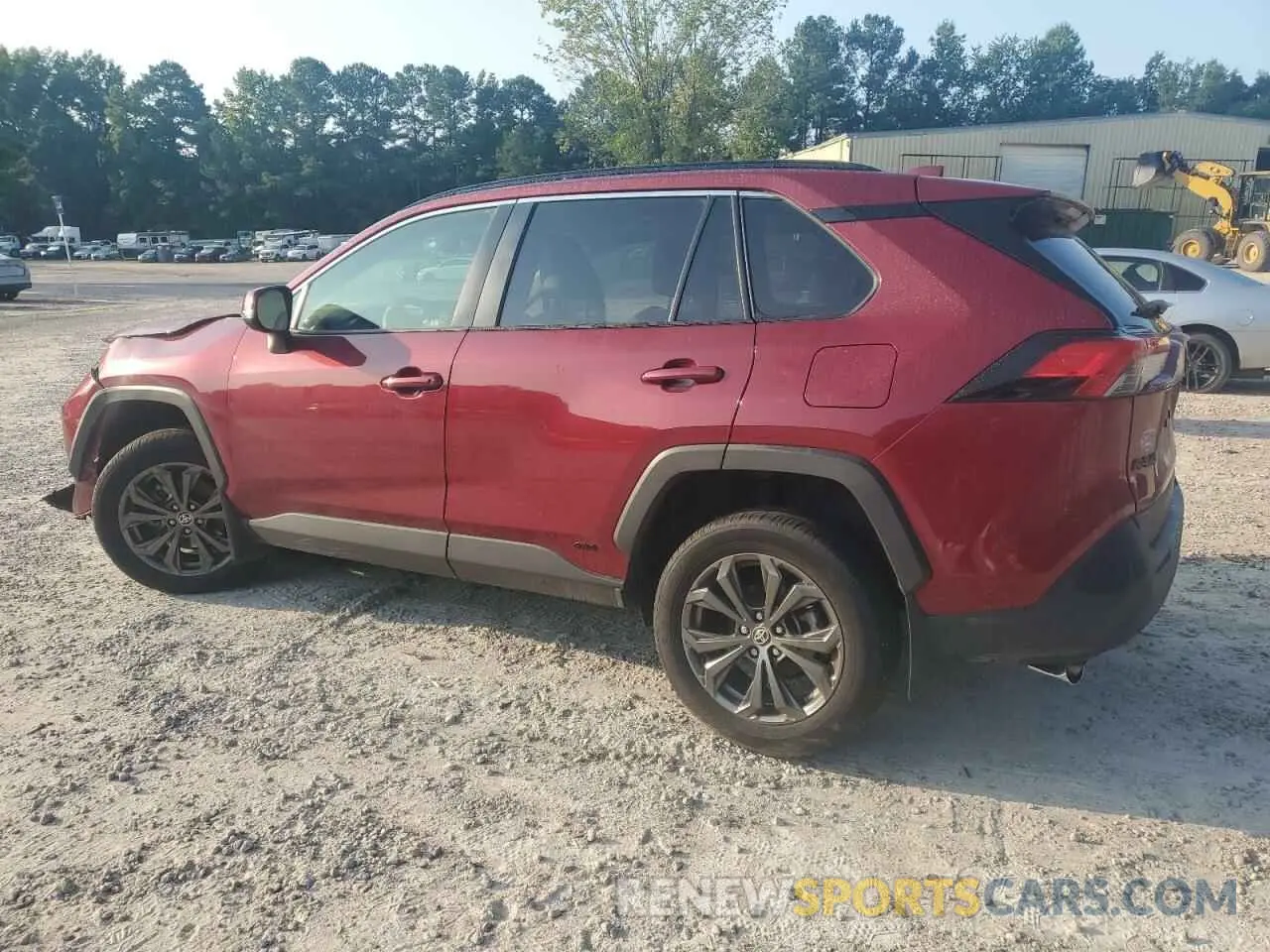 2 Photograph of a damaged car JTMB6RFV0PD105526 TOYOTA RAV4 2023