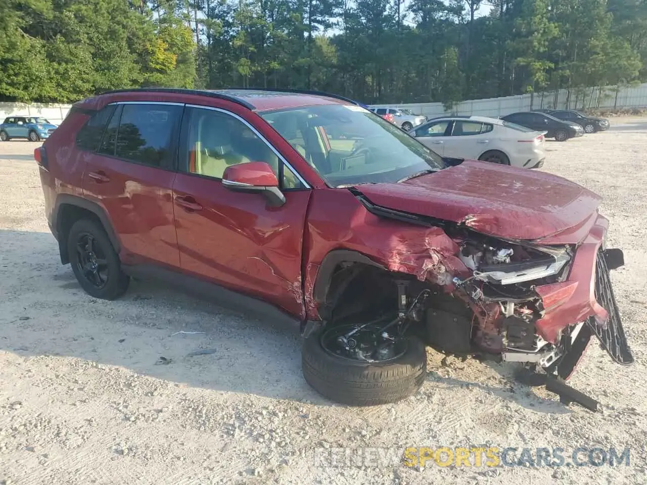 4 Photograph of a damaged car JTMB6RFV0PD105526 TOYOTA RAV4 2023