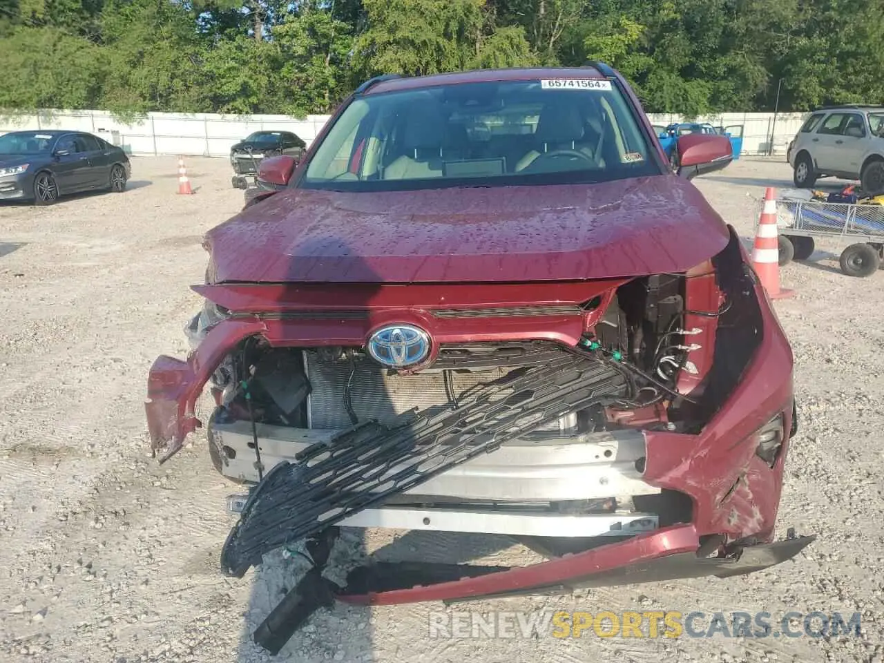 5 Photograph of a damaged car JTMB6RFV0PD105526 TOYOTA RAV4 2023