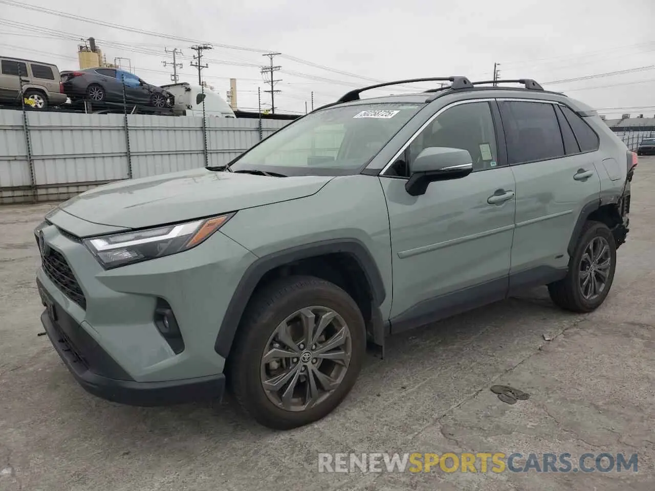 1 Photograph of a damaged car JTMB6RFV1PD100304 TOYOTA RAV4 2023