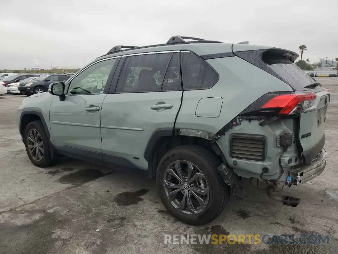 2 Photograph of a damaged car JTMB6RFV1PD100304 TOYOTA RAV4 2023
