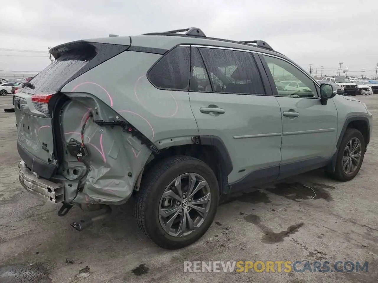 3 Photograph of a damaged car JTMB6RFV1PD100304 TOYOTA RAV4 2023