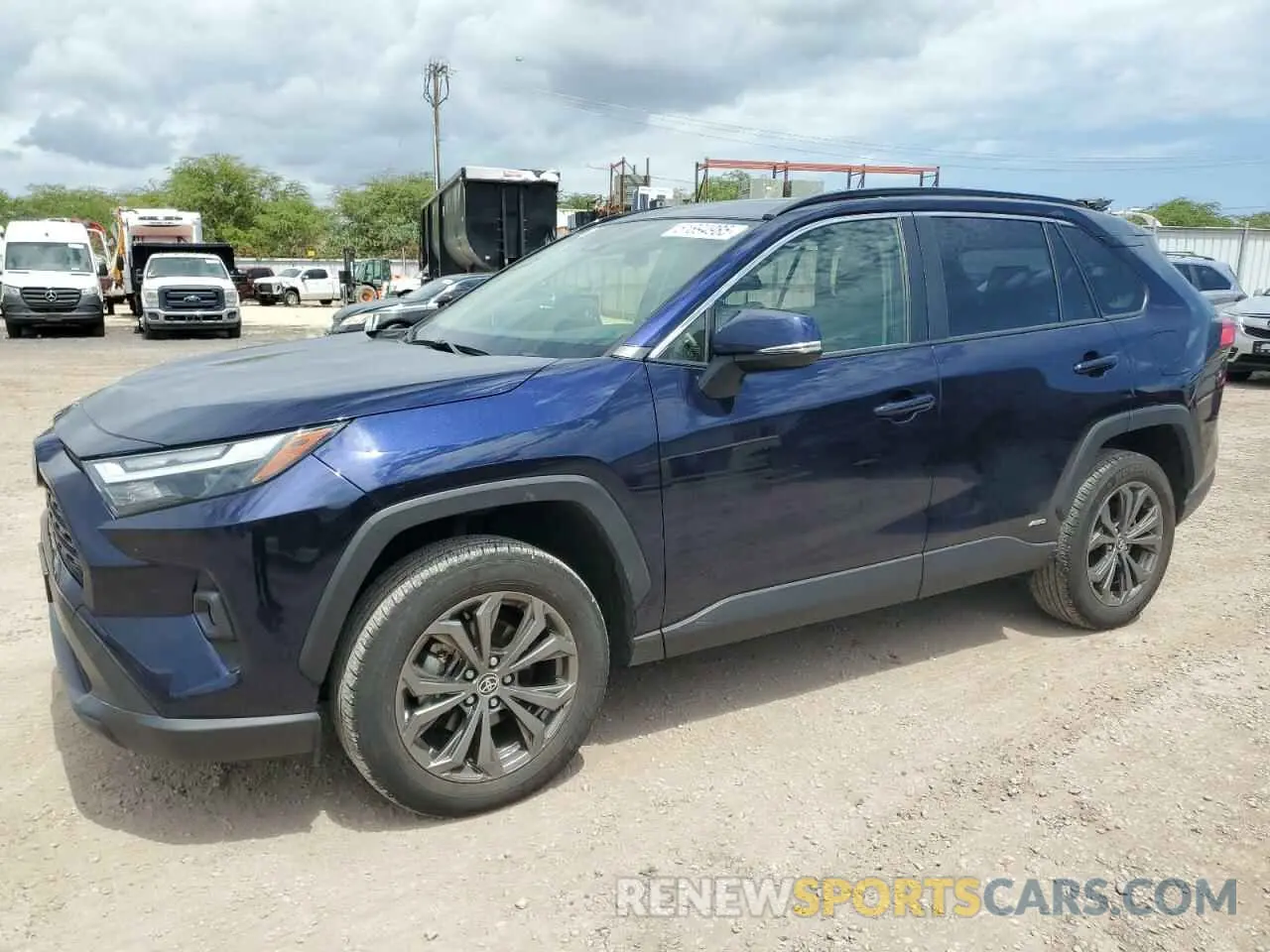 1 Photograph of a damaged car JTMB6RFV1PD100836 TOYOTA RAV4 2023