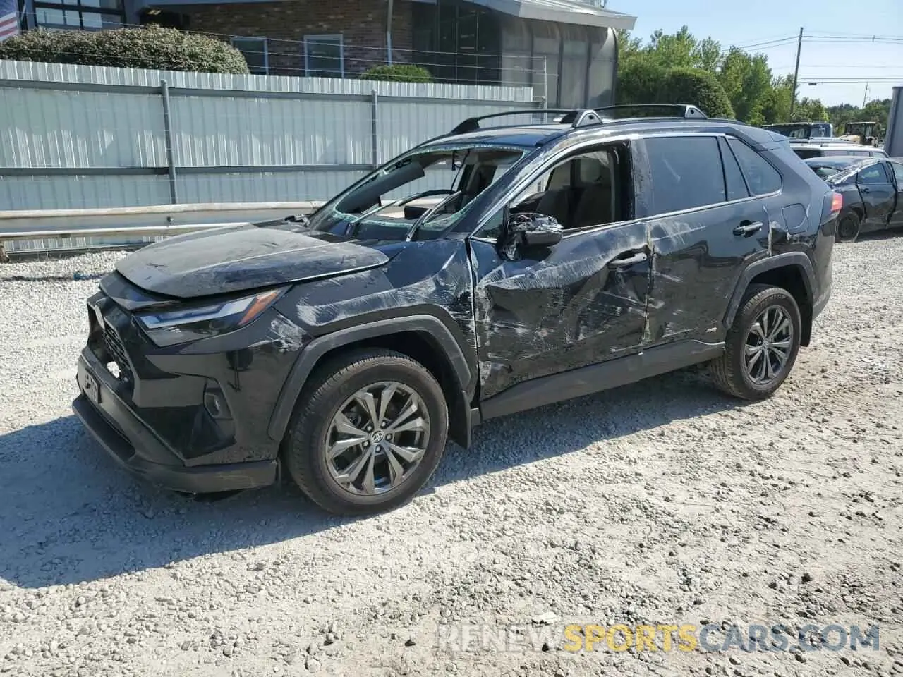 1 Photograph of a damaged car JTMB6RFV2PD082394 TOYOTA RAV4 2023