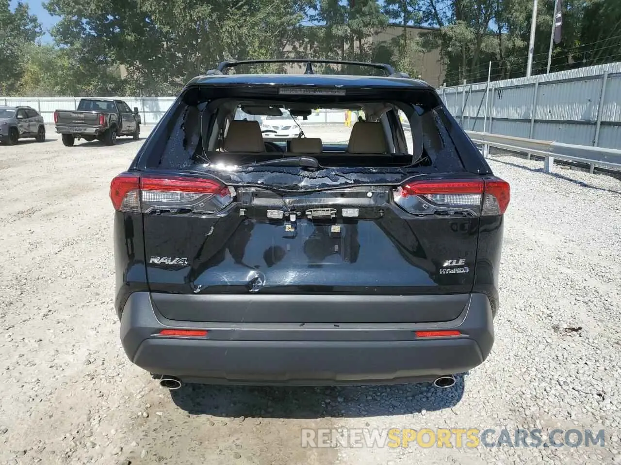 6 Photograph of a damaged car JTMB6RFV2PD082394 TOYOTA RAV4 2023