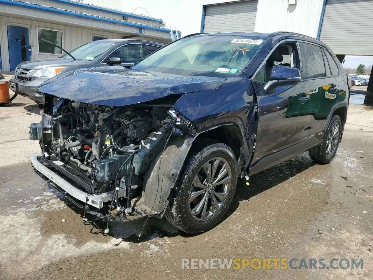 1 Photograph of a damaged car JTMB6RFV2PD097428 TOYOTA RAV4 2023
