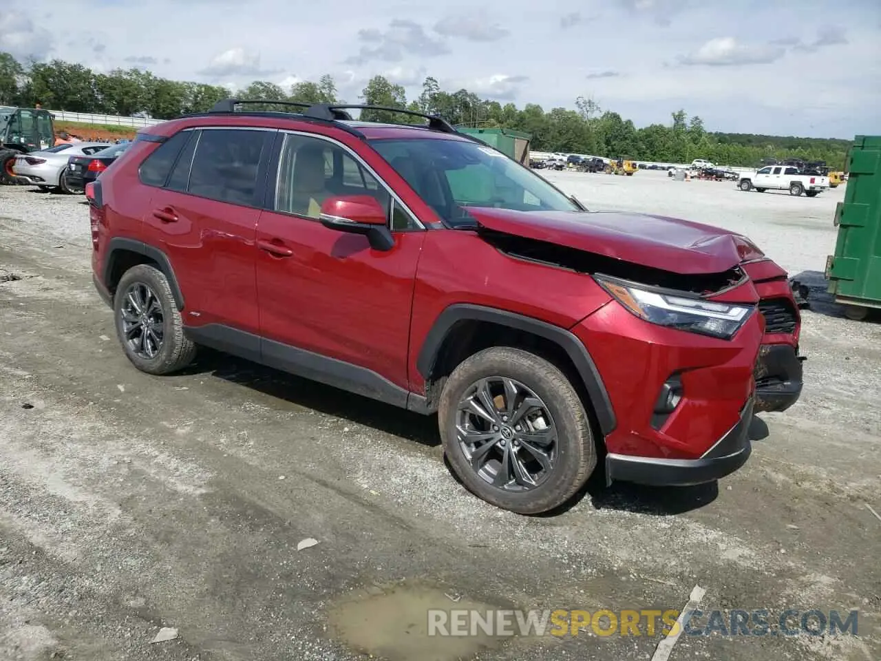 4 Photograph of a damaged car JTMB6RFV2PD541262 TOYOTA RAV4 2023