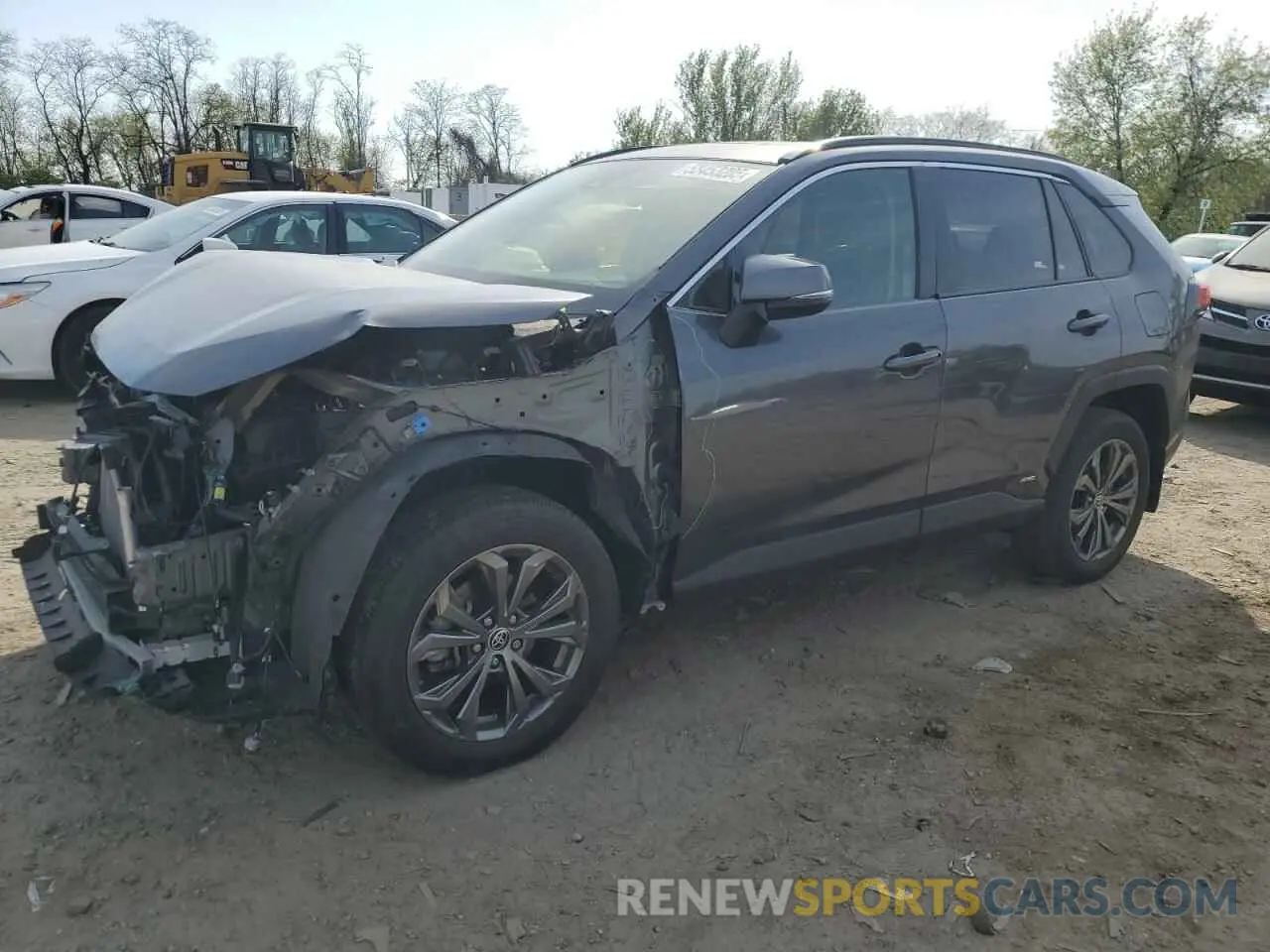 1 Photograph of a damaged car JTMB6RFV4PD089184 TOYOTA RAV4 2023