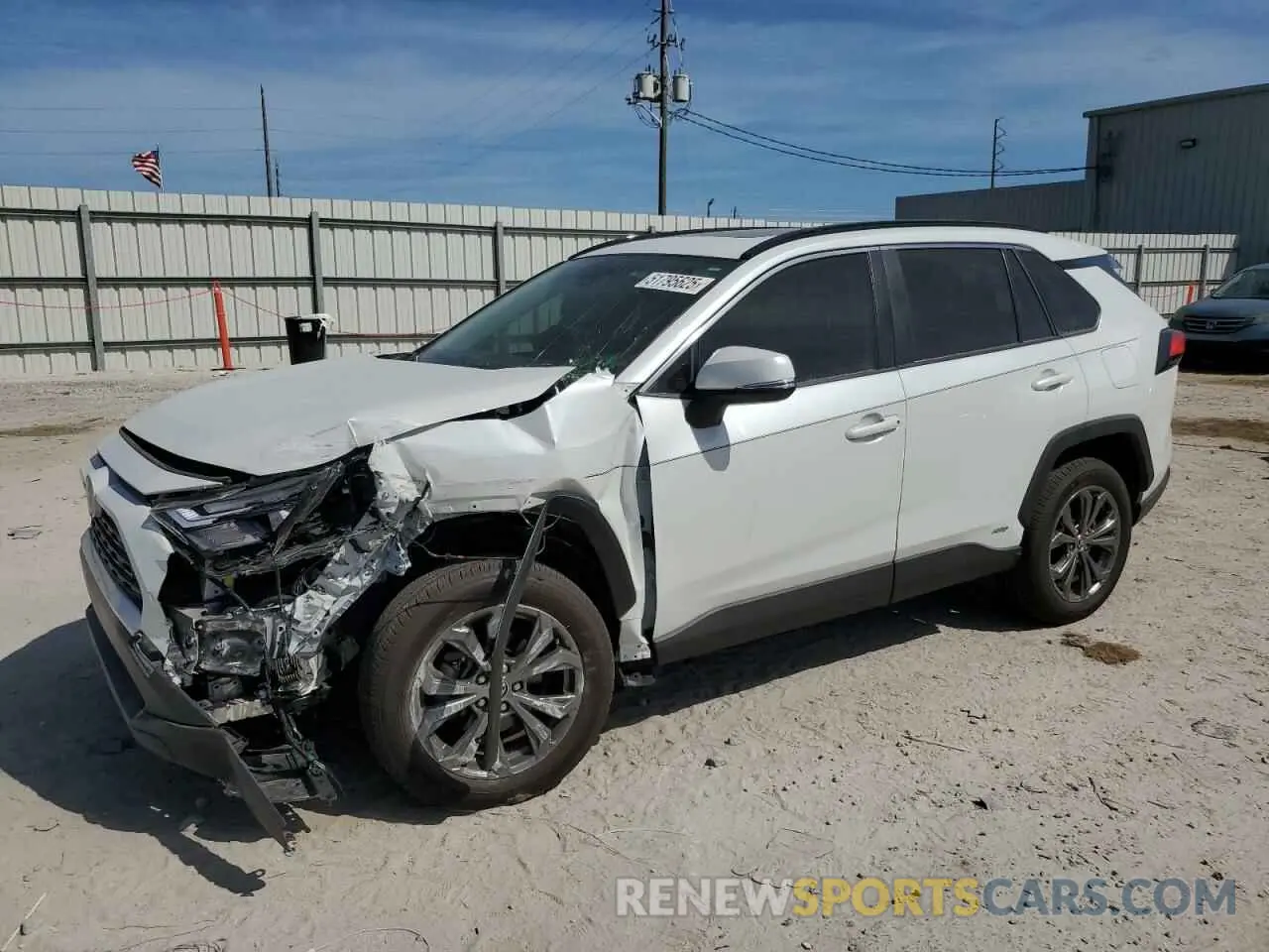 1 Photograph of a damaged car JTMB6RFV4PD113113 TOYOTA RAV4 2023