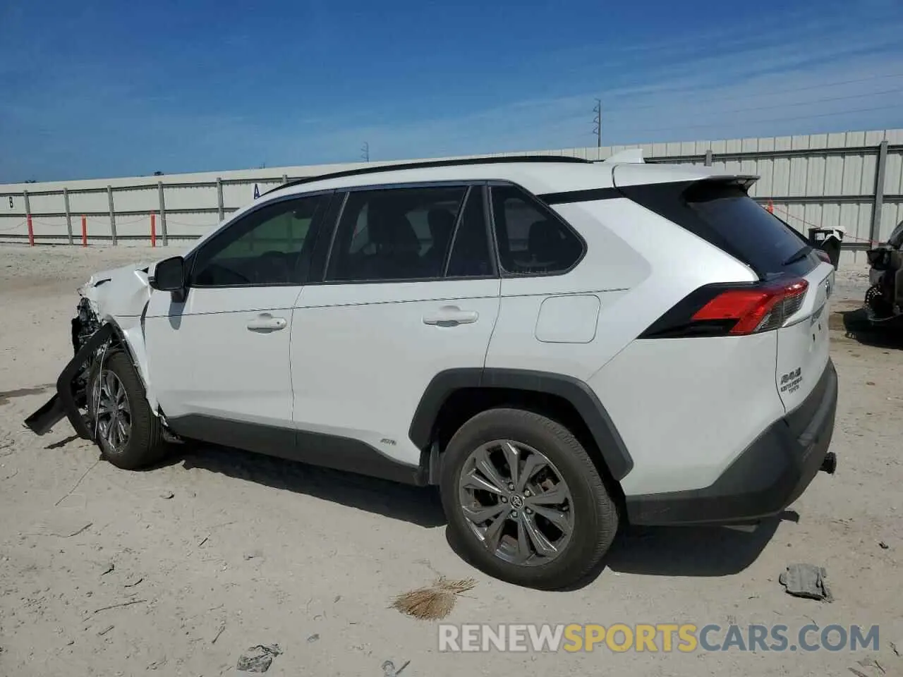 2 Photograph of a damaged car JTMB6RFV4PD113113 TOYOTA RAV4 2023
