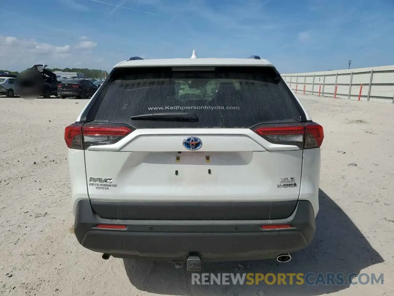 6 Photograph of a damaged car JTMB6RFV4PD113113 TOYOTA RAV4 2023