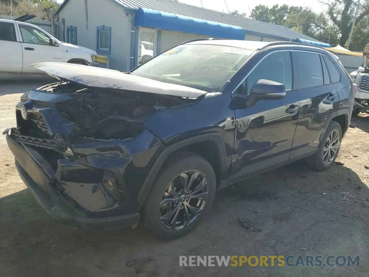 1 Photograph of a damaged car JTMB6RFV5PD090683 TOYOTA RAV4 2023