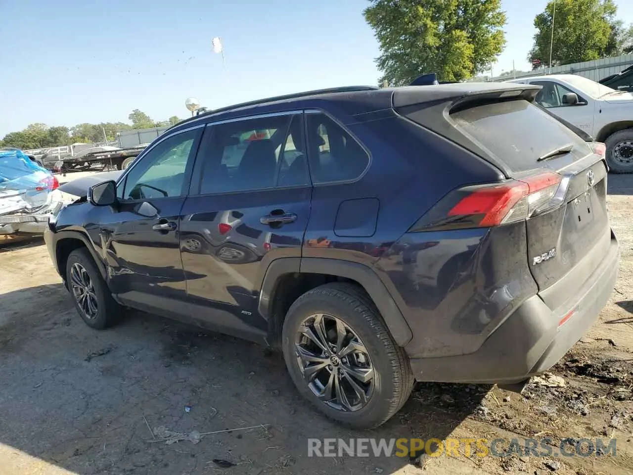 2 Photograph of a damaged car JTMB6RFV5PD090683 TOYOTA RAV4 2023