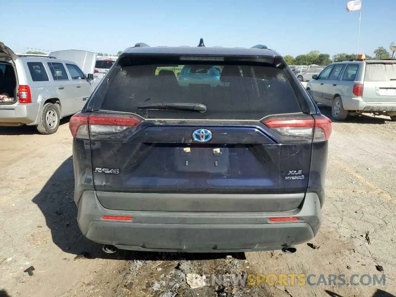 6 Photograph of a damaged car JTMB6RFV5PD090683 TOYOTA RAV4 2023