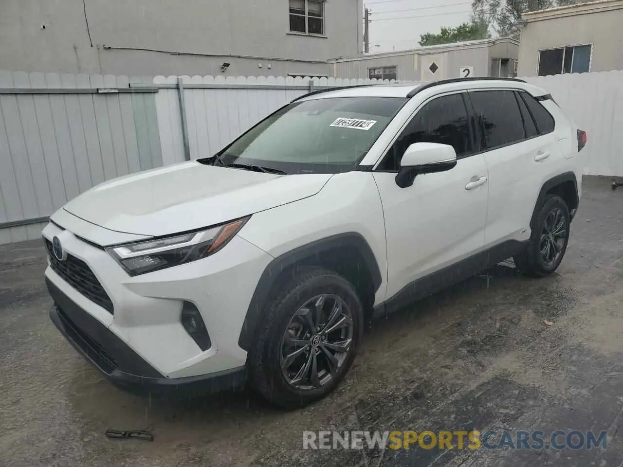 1 Photograph of a damaged car JTMB6RFV5PD092157 TOYOTA RAV4 2023