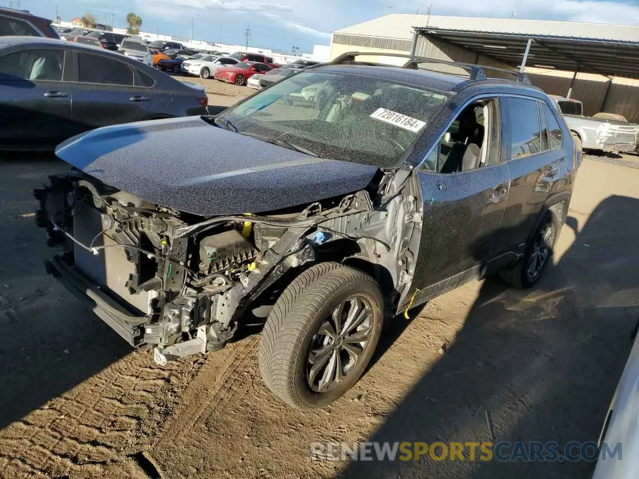 1 Photograph of a damaged car JTMB6RFV6PD093026 TOYOTA RAV4 2023