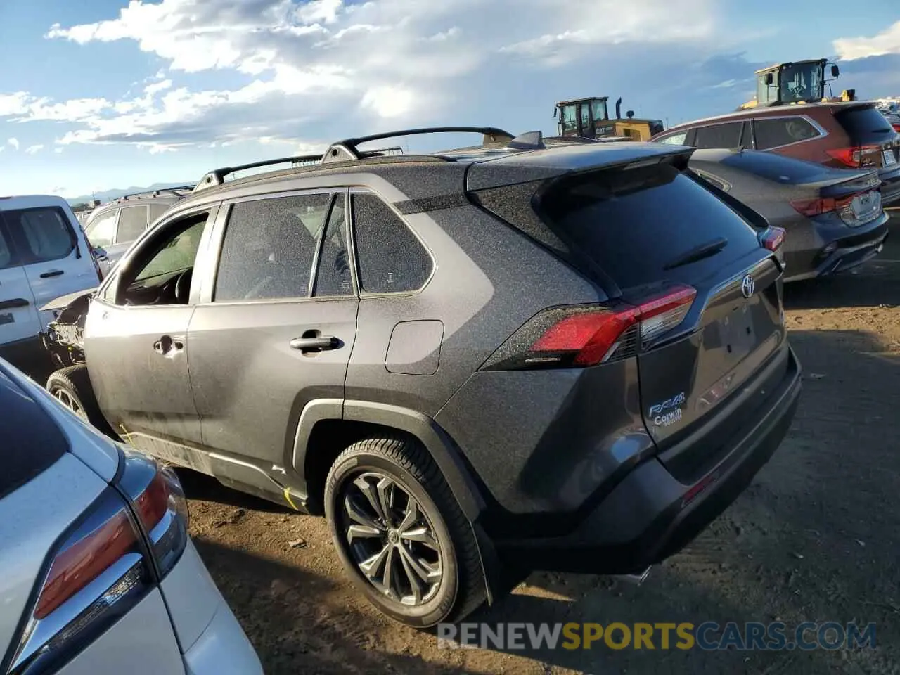 2 Photograph of a damaged car JTMB6RFV6PD093026 TOYOTA RAV4 2023