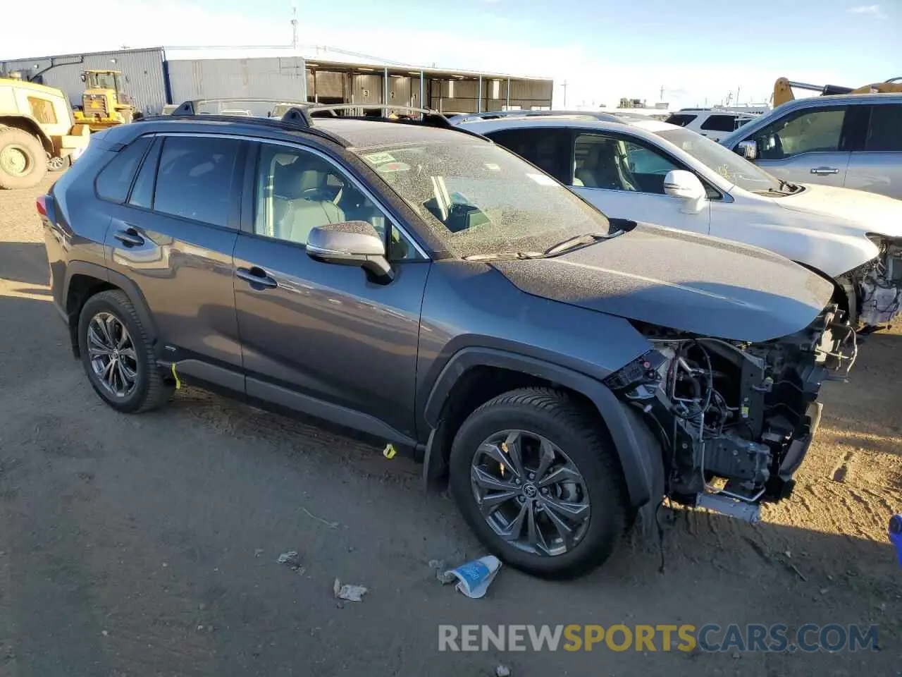 4 Photograph of a damaged car JTMB6RFV6PD093026 TOYOTA RAV4 2023