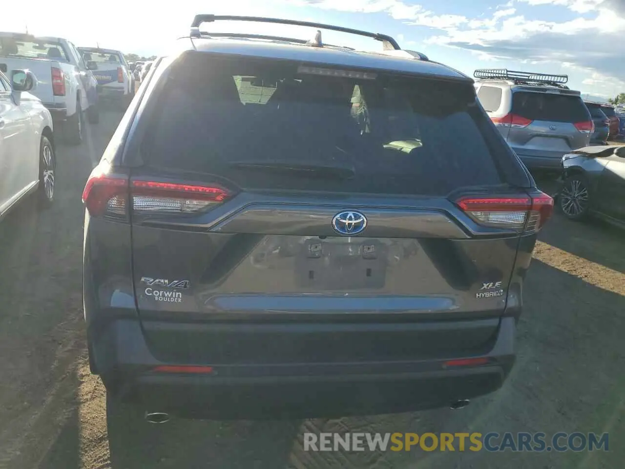 6 Photograph of a damaged car JTMB6RFV6PD093026 TOYOTA RAV4 2023