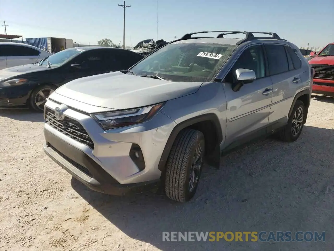 1 Photograph of a damaged car JTMB6RFV6PD101335 TOYOTA RAV4 2023