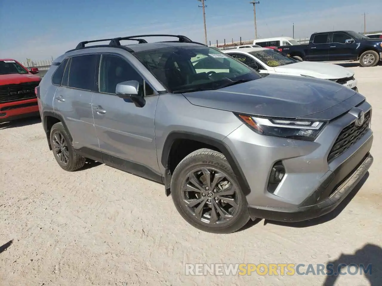 4 Photograph of a damaged car JTMB6RFV6PD101335 TOYOTA RAV4 2023