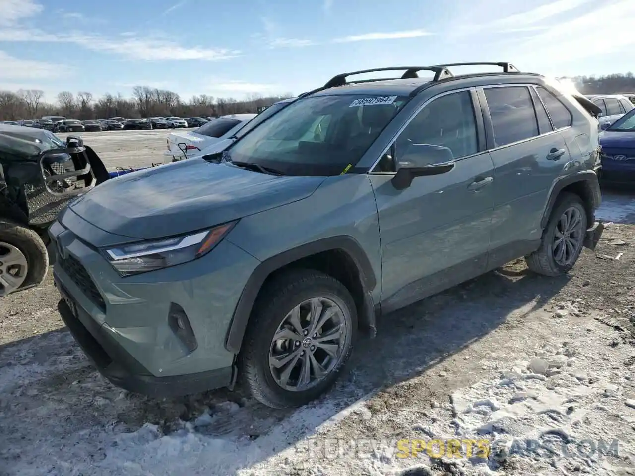 1 Photograph of a damaged car JTMB6RFV7PD084027 TOYOTA RAV4 2023