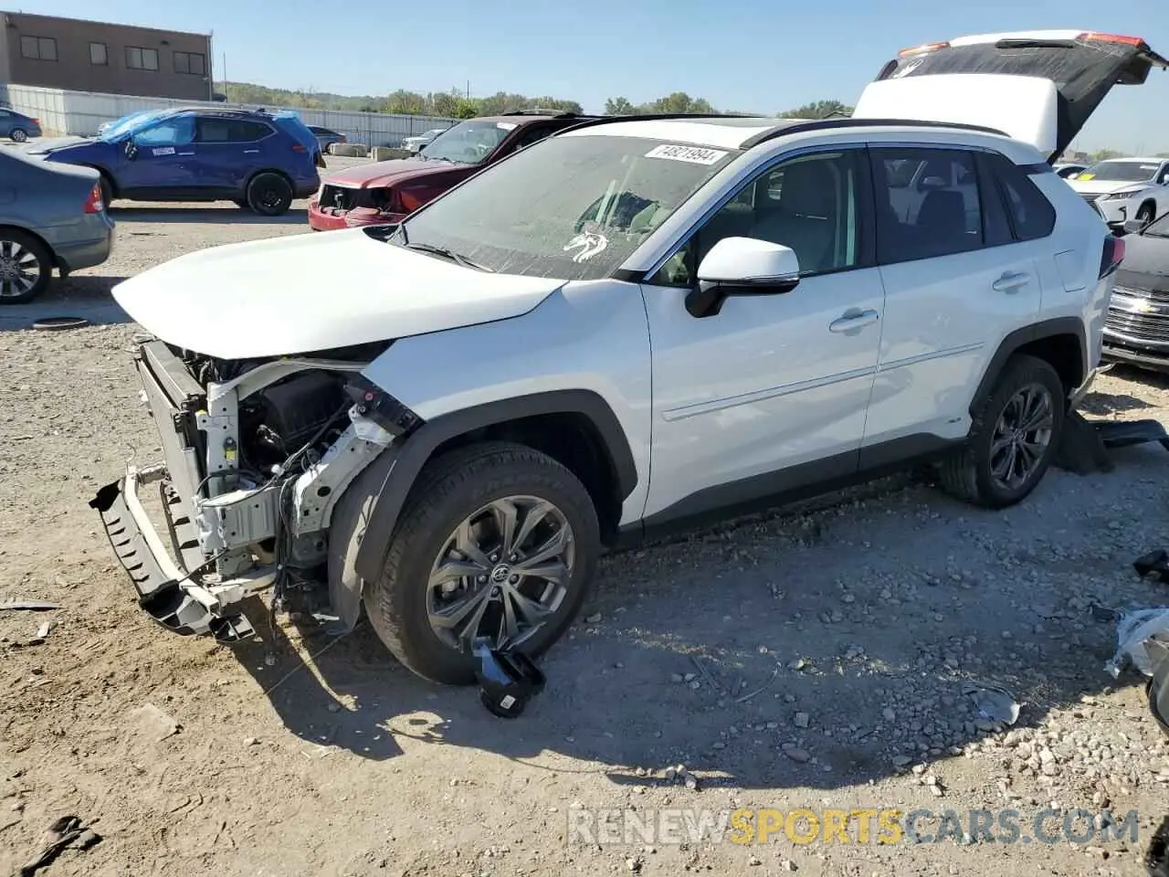 1 Photograph of a damaged car JTMB6RFV7PD088563 TOYOTA RAV4 2023