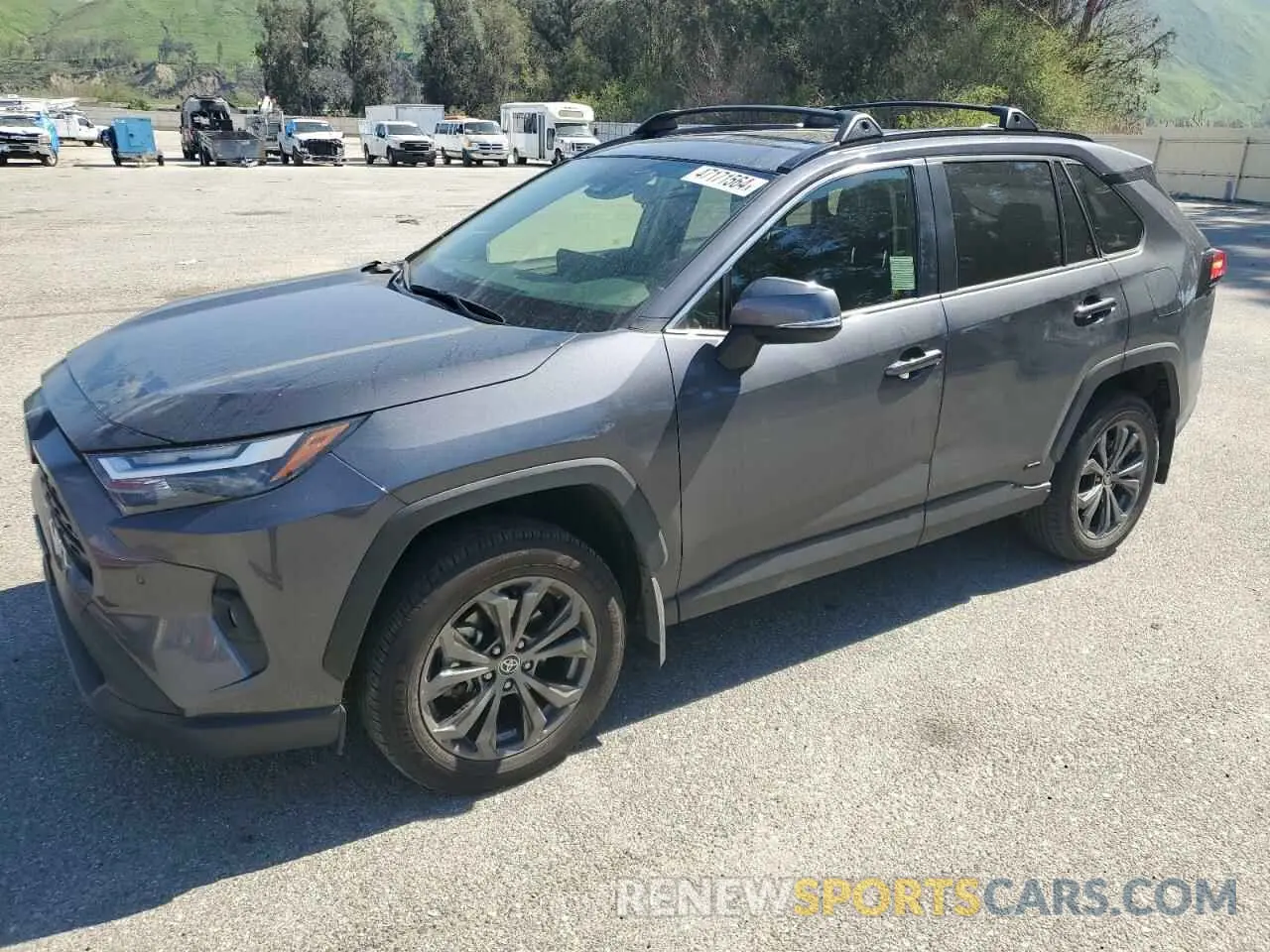 1 Photograph of a damaged car JTMB6RFV7PD103062 TOYOTA RAV4 2023