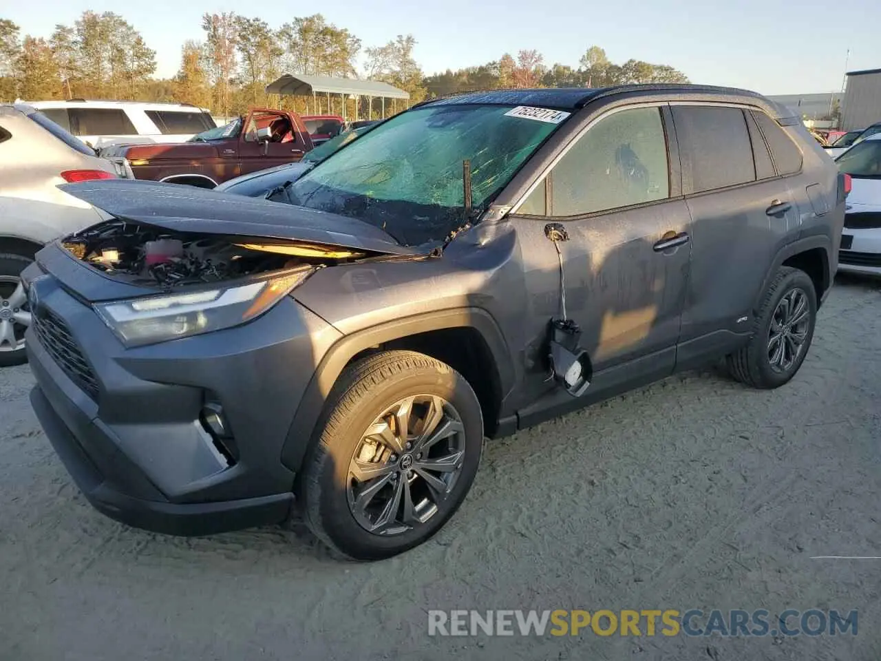 1 Photograph of a damaged car JTMB6RFV7PD113817 TOYOTA RAV4 2023