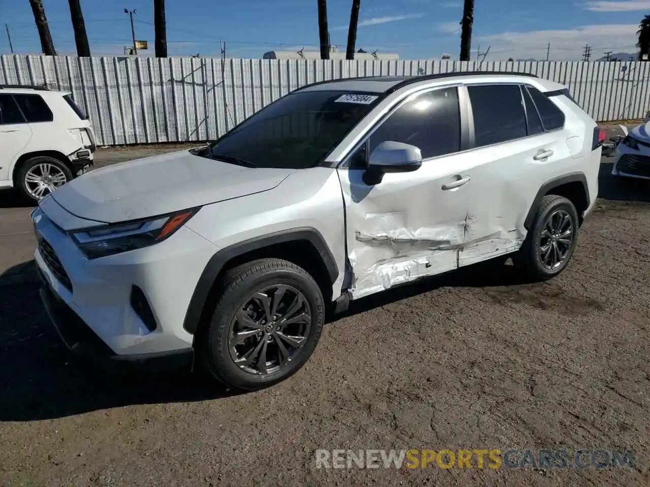 1 Photograph of a damaged car JTMB6RFV7PD115194 TOYOTA RAV4 2023