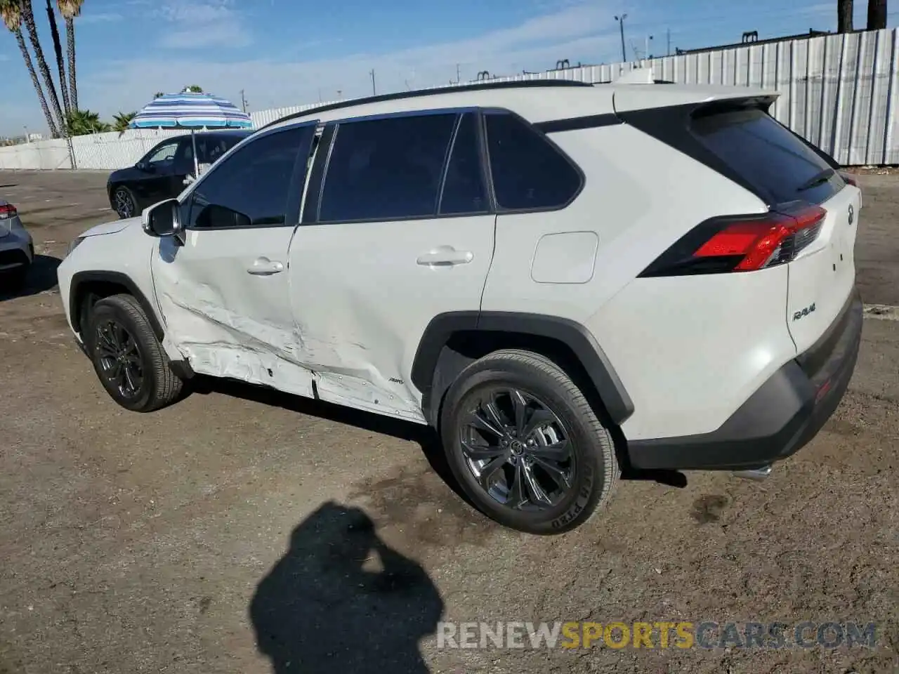 2 Photograph of a damaged car JTMB6RFV7PD115194 TOYOTA RAV4 2023