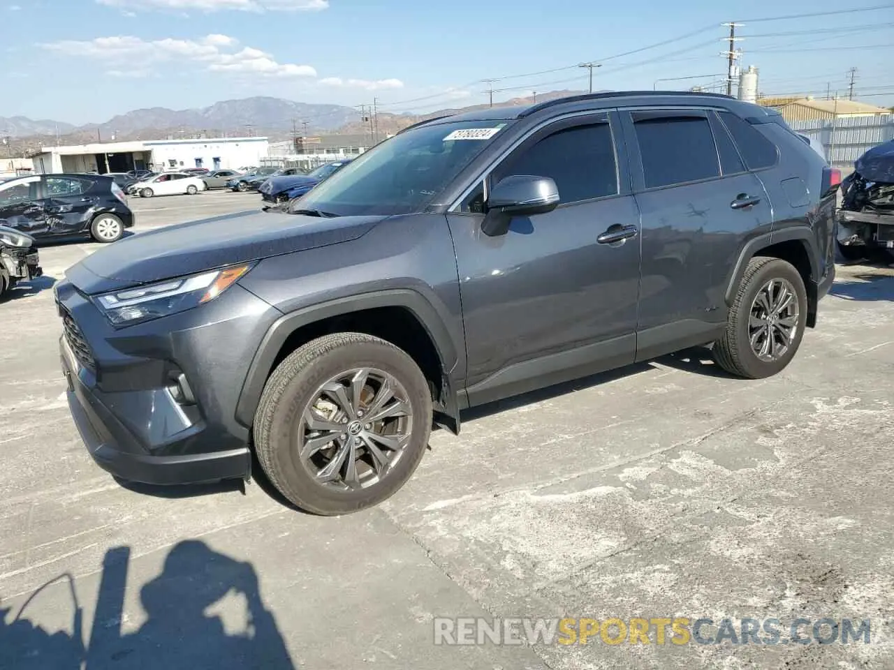 1 Photograph of a damaged car JTMB6RFV8PD111767 TOYOTA RAV4 2023