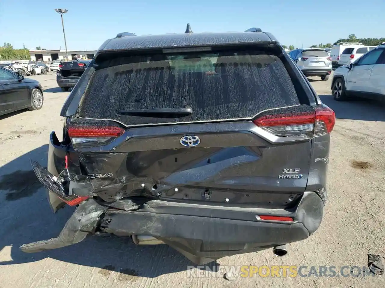 6 Photograph of a damaged car JTMB6RFVXPD082580 TOYOTA RAV4 2023