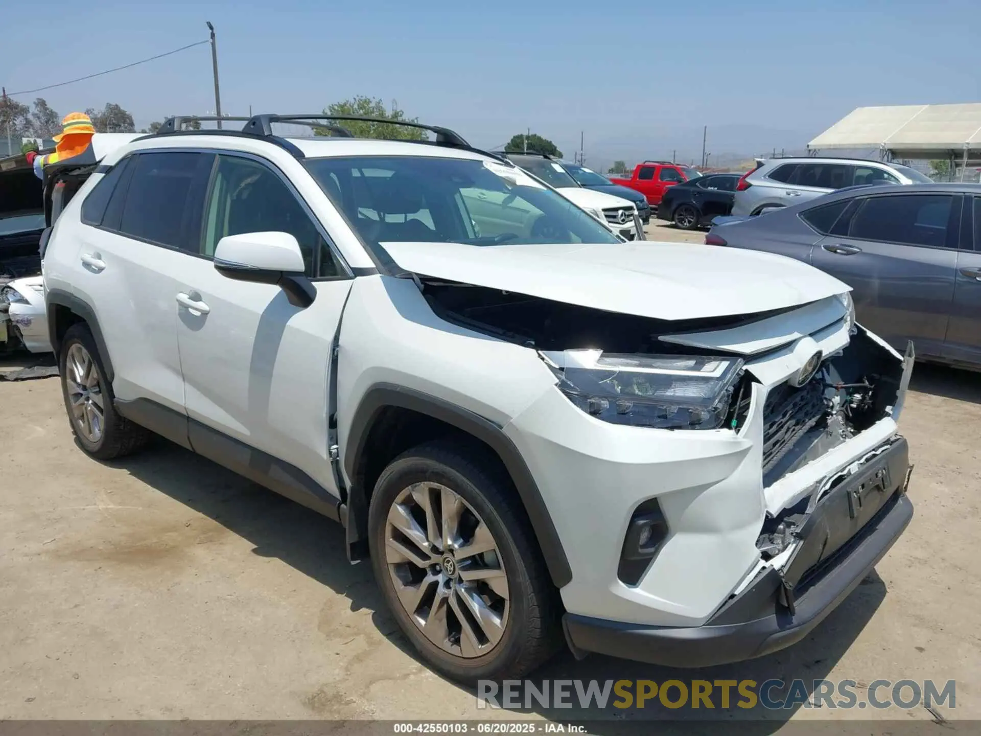 1 Photograph of a damaged car JTMC1RFV2PD101299 TOYOTA RAV4 2023