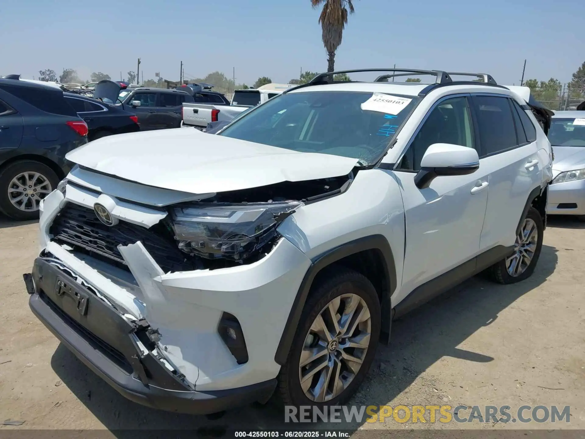 2 Photograph of a damaged car JTMC1RFV2PD101299 TOYOTA RAV4 2023