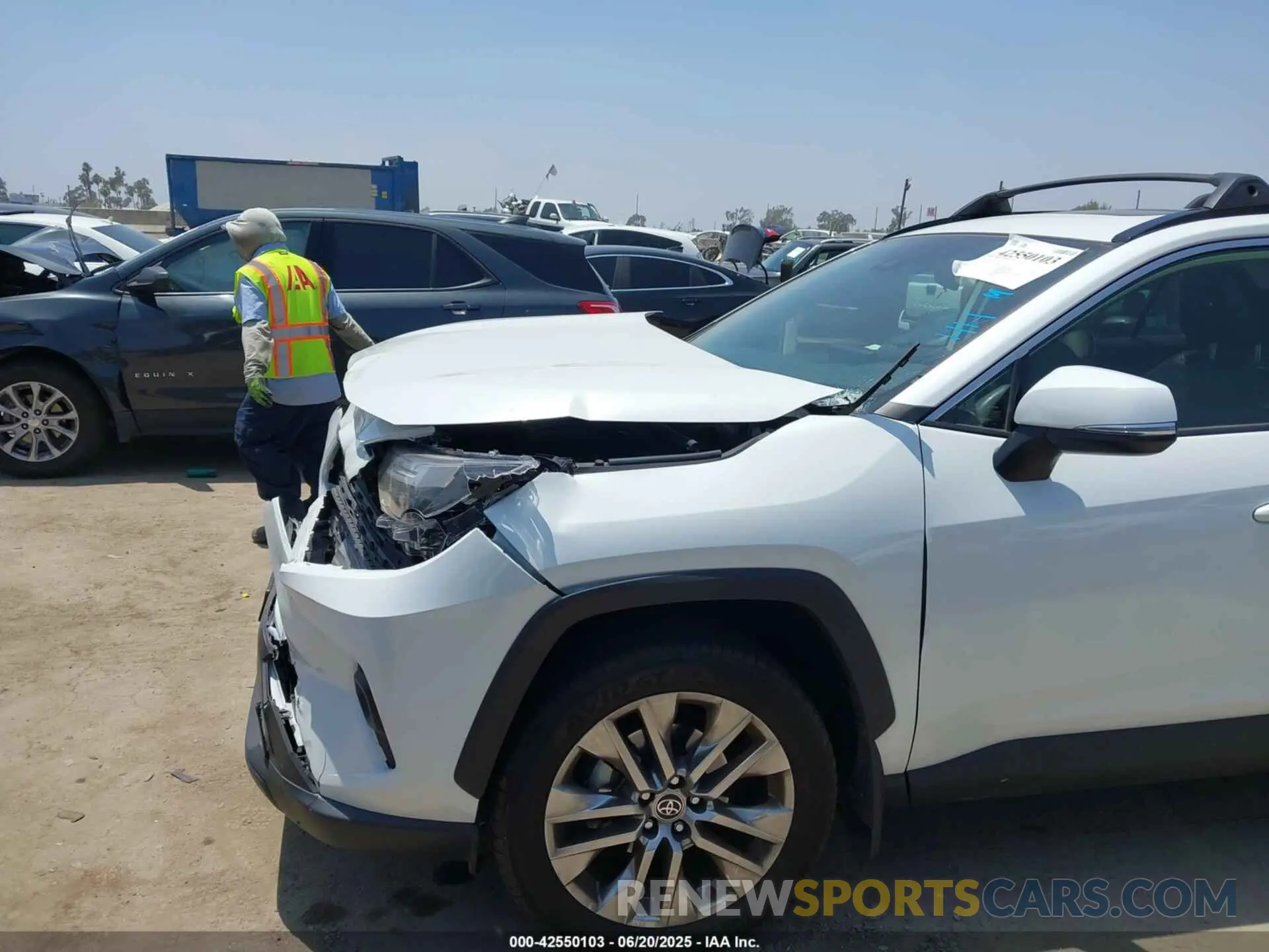 6 Photograph of a damaged car JTMC1RFV2PD101299 TOYOTA RAV4 2023