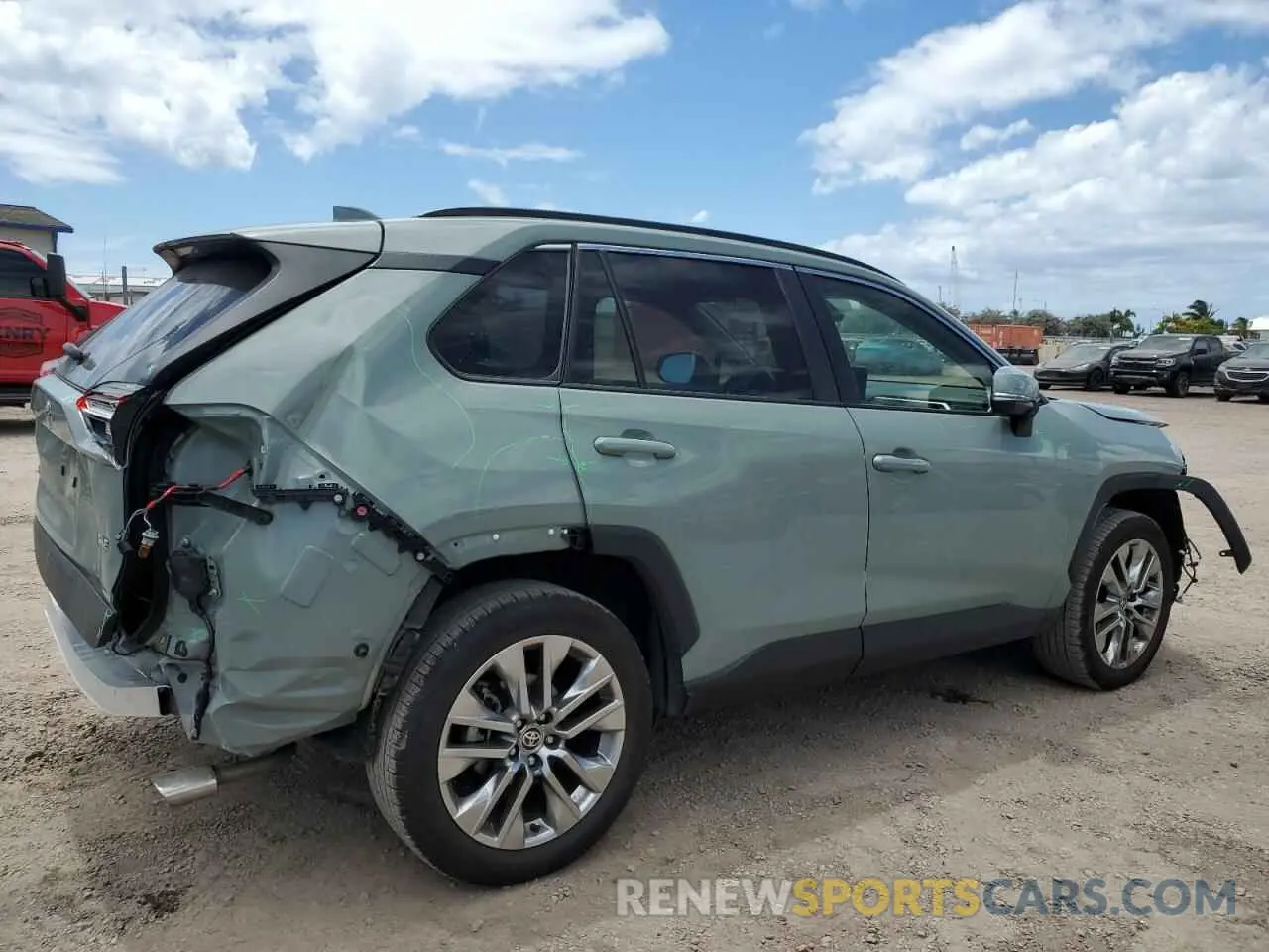 3 Photograph of a damaged car JTMC1RFV6PJ026172 TOYOTA RAV4 2023