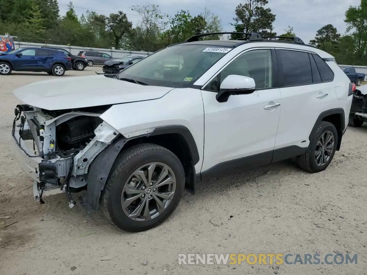 1 Photograph of a damaged car JTMD6RFV2PD542369 TOYOTA RAV4 2023